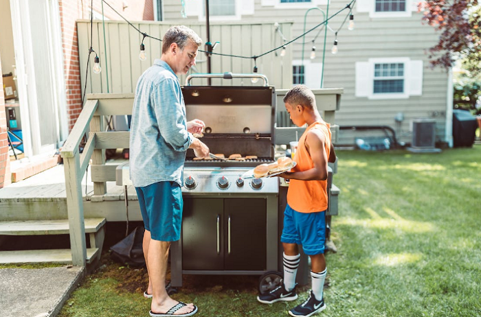 Backyard Burgers menu