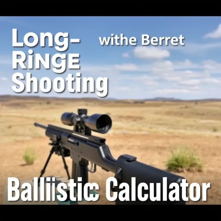 Mastering Long-Range Shooting with the Barrett Ballistic Calculator