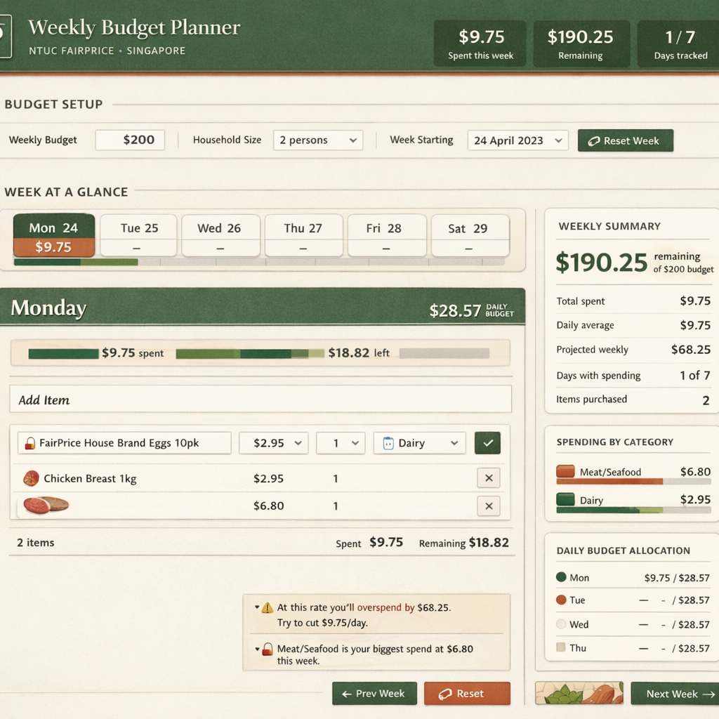 How to use FairPrice stack and save?